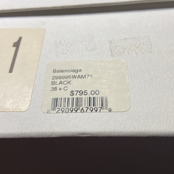 Balenciaga sparkling wedges size 7 US look new worn only a few times - Picture 9 of 11